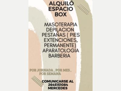 Locales Comerciales Alquiler San Juan ALQUILO ESPACIO BOX